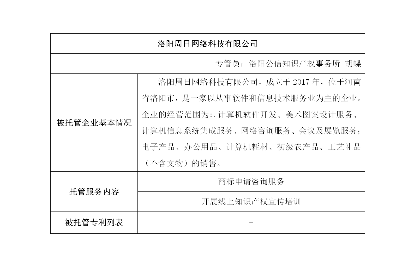 洛阳周日网络科技有限公司