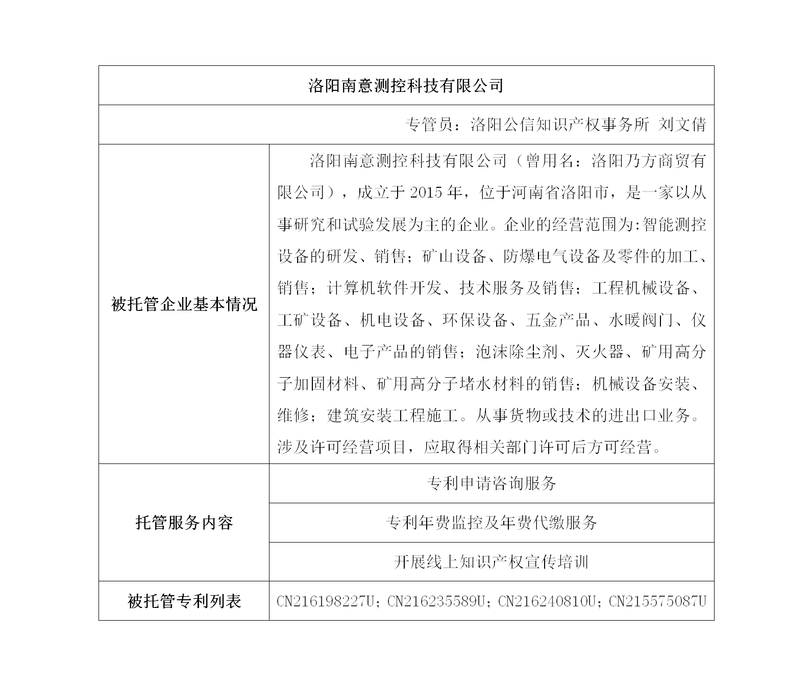 洛阳南意测控科技有限公司